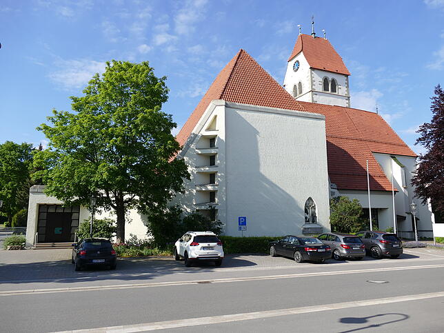 Die Kirche St. Jodokus in Immenstaad.