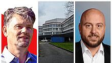 Die Campus-Debatte erhält noch eine Runde: Der CDU-Vorsitzende Simon Kühn (rechts) kritisiert nun den SPD-Stadtrat Stefan Meier.