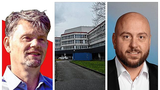 Die Campus-Debatte erhält noch eine Runde: Der CDU-Vorsitzende Simon Kühn (rechts) kritisiert nun den SPD-Stadtrat Stefan Meier.