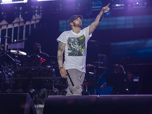 Bild 1: Rückkehr eines Giganten: Bärtiger Eminem zeigt in Frauenfeld, warum er der König des Hip-Hop ist