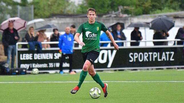 Der Routinier ist zurück: Lucas Eschbach schloss sich im Sommer nach neun Jahren beim SC und FSV Rheinfelden wieder seinem Heimatverein ...