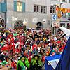 Andreas Jung erweist sich beim Jakobiner-Tribunal auf dem Konstanzer Obermarkt als begnadeter Redner. Der Wunsch: Bitte mehr davon ...