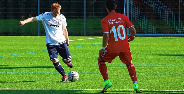 Bild 10: FV Lörrach-Brombach U23 feiert beim 3:0 gegen den FC Schlüchttal seinen zweiten Sieg in Folge &ndash; und wir haben die Bilder