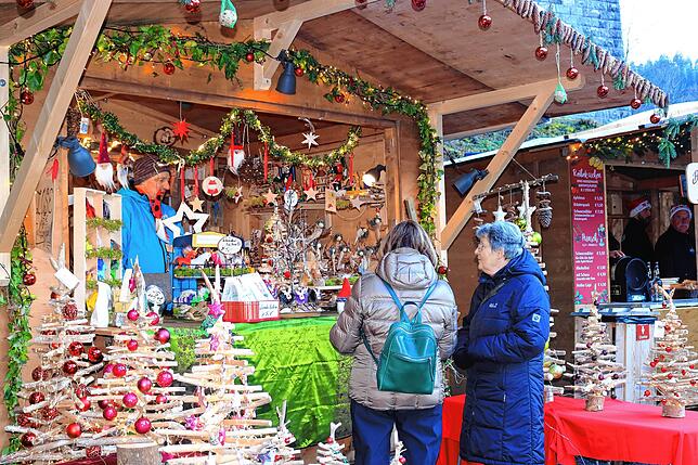 Bild 15: Weihnachtsmarkt in der Ravennaschlucht der Renner