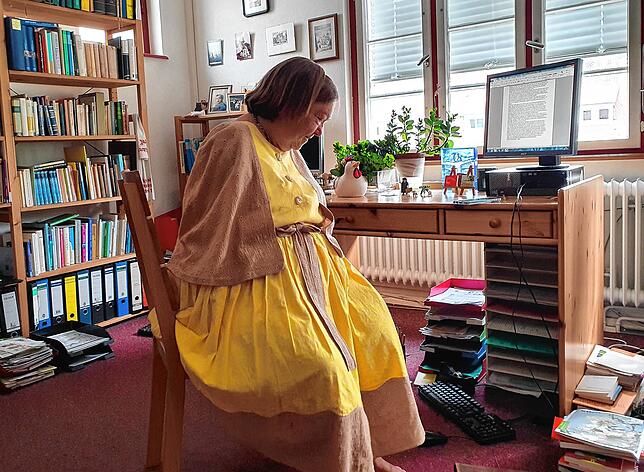 Sabine Wendlandt ist ohne Arme geboren.
