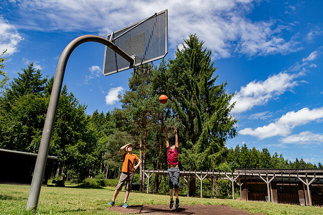 Das Freizeitgelände in Pfaffenweiler. Neben zwei Grillstellen gibt es auch Sport- und Spielgeräte.
