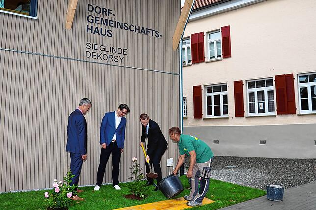Bild 8: Bilder vom Festakt zur Eröffnung des Dorfgemeinschaftshauses in Radolfzell-Möggingen