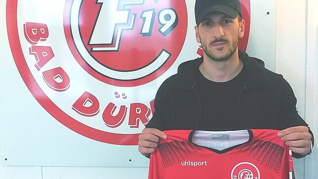 Fabio Chiurazzi war Anfang Mai vom FC Bad Dürrheim als Neuzugang vorgestellt worden.