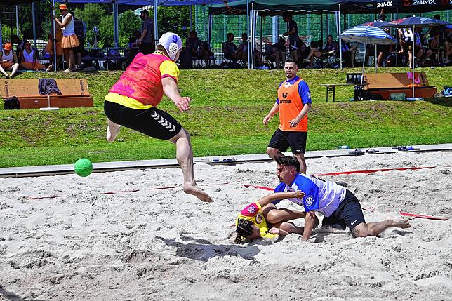 Bild 23: Bilder von der Einweihung des Beach-Handballfelds in St. Georgen