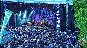 Bild : So feierten Bands und Publikum auf dem Tennenbronner Metalacker - Die schönsten Bilder