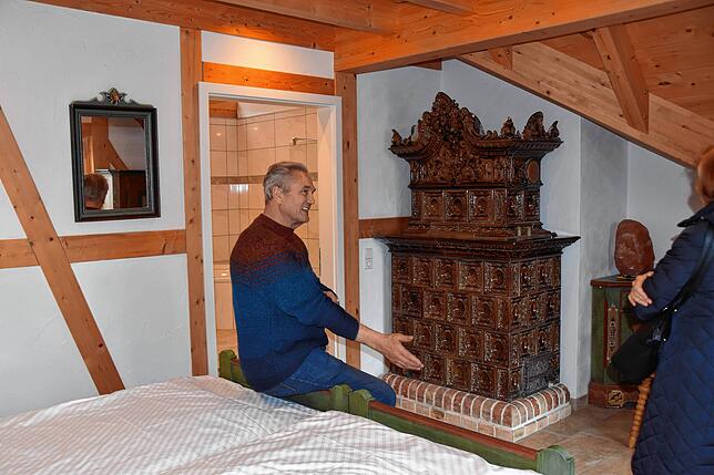 Am Tag der offenen Tür führte Anton Bihler viele Besicher durch das Lamm.