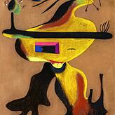 Joan Miró: „Frau“, 1934.
