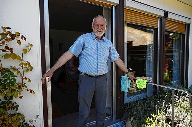 (Archivbild) Sitzen in 20 Jahren Senioren mangels Wohnung auf der Straße? Rüdiger Salomon ist Wohnberater vom Stadtseniorenrat Konstanz ...