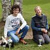 Im Bild von links Bastian Schwörer vom Verein der Hundefreunde Donaueschingen und Sabine Kloschewski. Bild: Verein