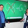 Markus Funck, Schulleiter, und Simone Padovan, stellvertretende Schulleiterin des Hochrhein-Gymnasiums in Waldshut, sind gespannt auf ...