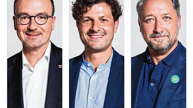 Bild : Sie wollen der nächste Oberbürgermeister von Konstanz werden: Noch drei Kandidaten sind im Rennen