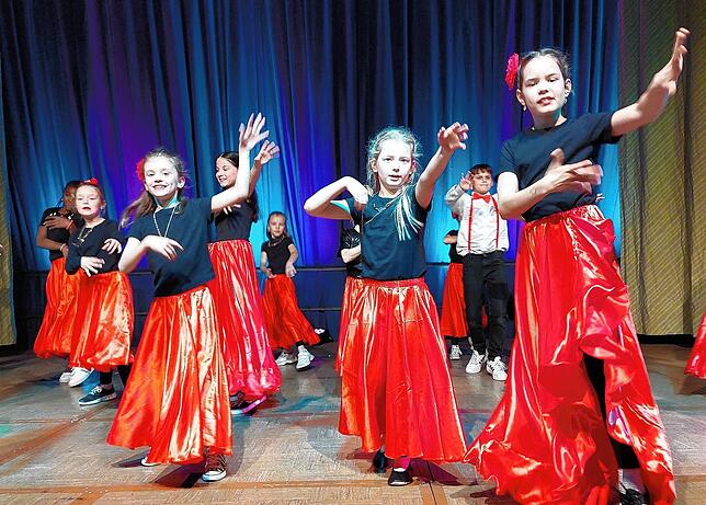Das Kinderballett Sunshine Kids bot einen ganz bezaubernden Tanz.