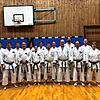 Siegfried Forster (3. von rechts) bei einem Gasshuko, einem Karate-Lehrgang mit Uwe Rupp.