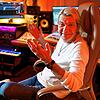 Musiker Matthias Reim in seinem Musikstudio in Stockach.