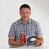 Schreibender Fußballer: Jochen Zuber, bis Sommer 2019 noch Co-Trainer beim Bezirksligisten VfB Waldshut, bringt seit vielen Jahren seine ...