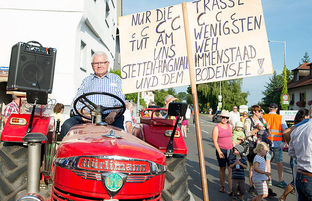 Bild 7: Unterwegs mit den Sternmärschen aus Immenstaad und Stetten