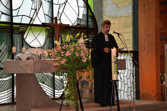 Bernhard Jaeckel, Pfarrer der evangelischen Kirchengemeinde in Bad Dürrheim.