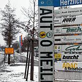 Singens Automeile ist ein führender Handelsstandort.