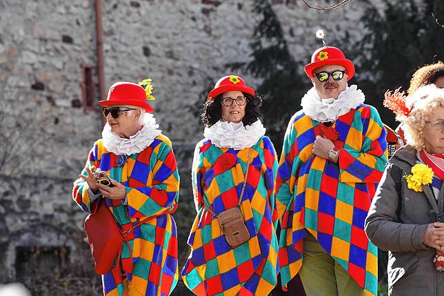 Bild 15: Villinger Fasnet-Umzug: Narren feiern bei strahlendem Sonnenschein – Die besten Bilder!