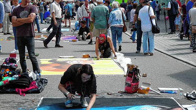 Das Blumberger Street Art Festival ist jedes Jahr ein Renner. Ins Leben gerufen hat es der Gewerbeverein. Das Archivbild stammt aus dem ...
