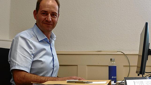 Sascha Gampp arbeitet sich seit Mitte Juli in seine Aufgabe ein. Foto: Limberger-Andris