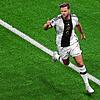 Deutschlands Niclas Füllkrug jubelt nach dem Tor zum 1-1.