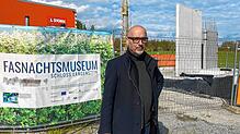Kann sich aller Voraussicht nach über weitere Hilfe auch aus Konstanz freuen: Michael Fuchs, Leiter des Fasnachtsmuseums Schloss ...