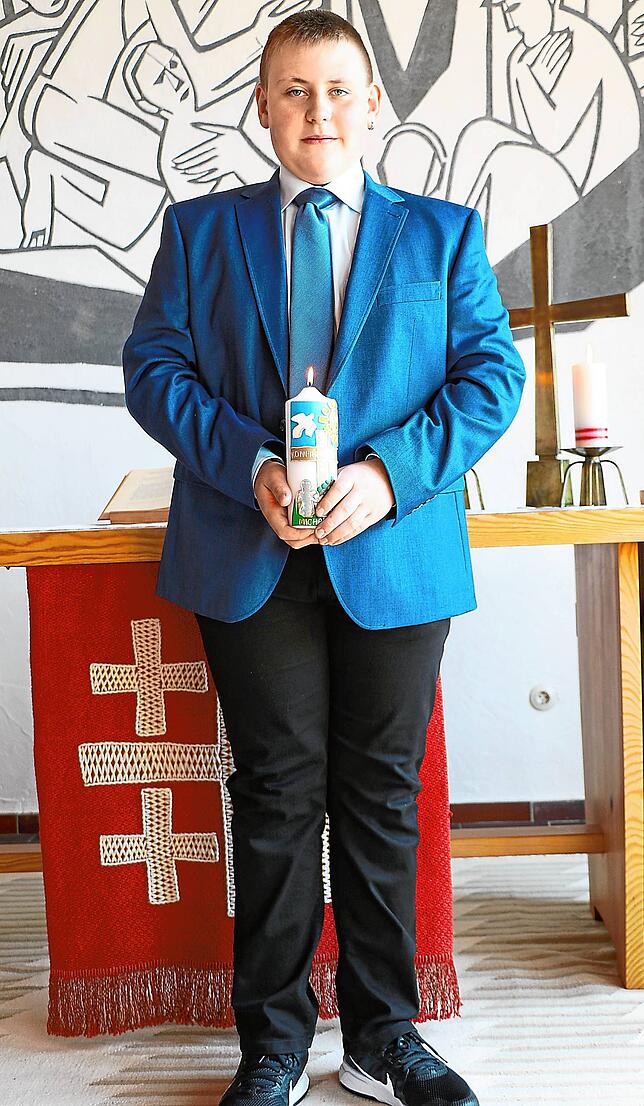 Die evangelische Kirchengemeinde Schonach holt in der Christuskirche die Konfirmation von Michael Haas aus dem Jahrgang 2020 nach.