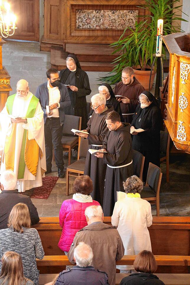 Bild 5: Abschied von der Klostergemeinschaft Stühlingen