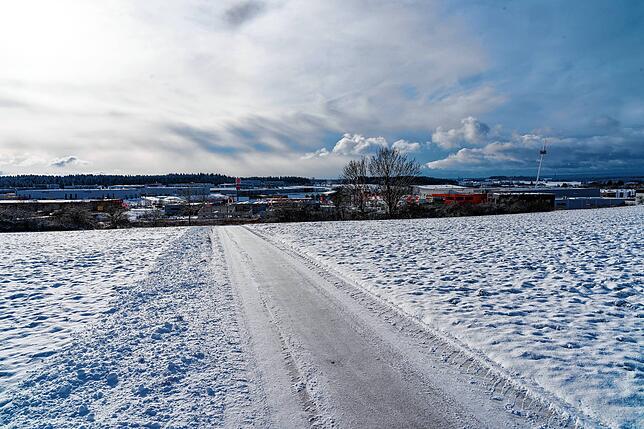 Ein Naherholungsgebiet für viele Bürger erstreckt sich hinter dem Baumarkt nördlich des Neuen Markts (im Bildhintergrund). Hier will das ...