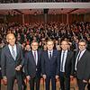 Von links: Claudius Marx, Hauptgeschäftsführer der IHK Hochrhein-Bodensee, IHK-Präsident Thomas Conrady, Gastredner Michael Hüther, ...