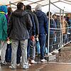 Viel los bei der Landeserstaufnahmestelle in Ellwangen. Wie gehen wir mit dem Flüchtlingsstrom um?