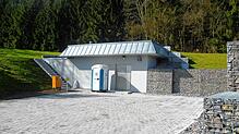 Auch die Trinkwasserversorgung in Mauchen, hier ist auf dem Bild der neue Hochbehälter in Mauchen zu sehen, beschäftigt den Gemeinderat. ...