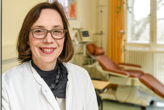 Prof. Heike Rittner, Leiterin der Schmerztagesklinik