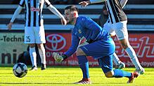 Marvin Geng musste bei seinem Debüt für den FC 08 Villingen zweimal hinter sich greifen.