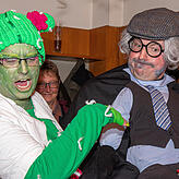 In der Bütt und auch das ganze Jahr über ein festes Paar &ndash; die Heckelers als Dr. Picks und Opa Willi.