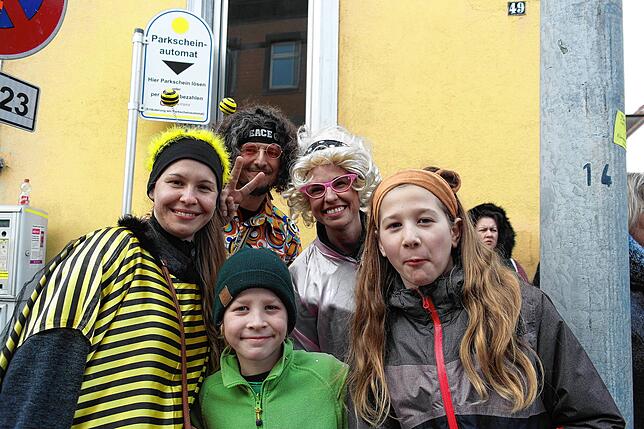 Bild 19: Bilder vom Narrensprung der Narrenzunft Seegockel in Friedrichshafen (1/3)
