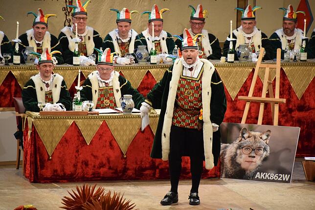 Bild 34: Bilder von der Narrengerichtsverhandlung gegen Annegret Kramp-Karrenbauer (1)