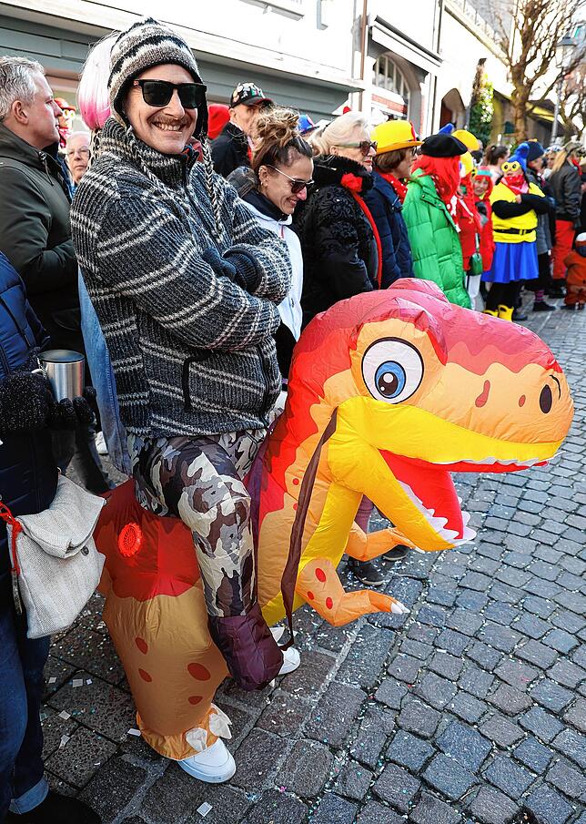 Bild 10: Fastnachtsumzug Radolfzell 2025: Alle Bilder vom farbenfrohen Spektakel