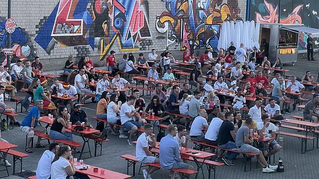 In der Huber-Arena in Bad Säckingen werden die deutschen EM-Spiele übertragen. Es gelten Coronaregeln wie in der Außengastronomie. ...