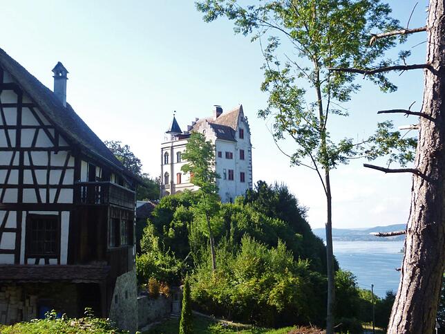 Die Gemeinde Salenstein nennt sich nach dem Schloss über dem Bodensee. Für den Ernstfall hält die Kommune drei Schutzkeller parat.