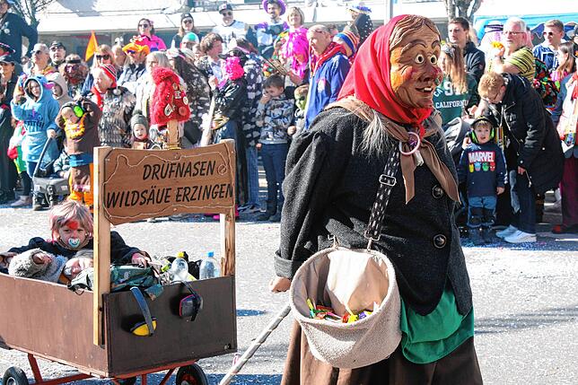 Bild 34: So schön war der Fastnachtsumzug in Stühlingen