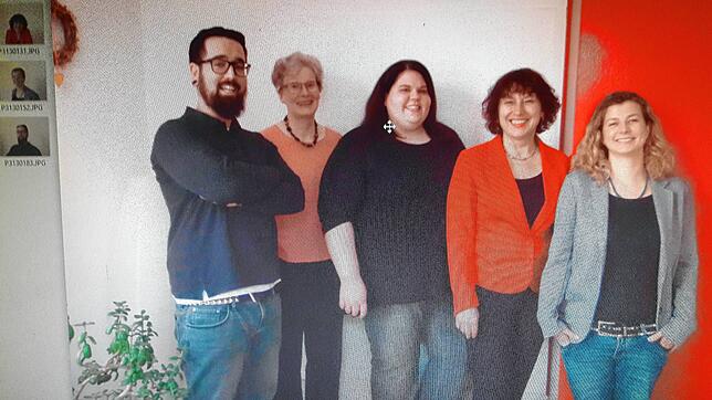 Die Mitarbeiter der Beratungsstelle &bdquo;Pro Familia&ldquo; in Villingen mit (von links) Sebastian Schoch, Luzia Gerritsen, Christina ...