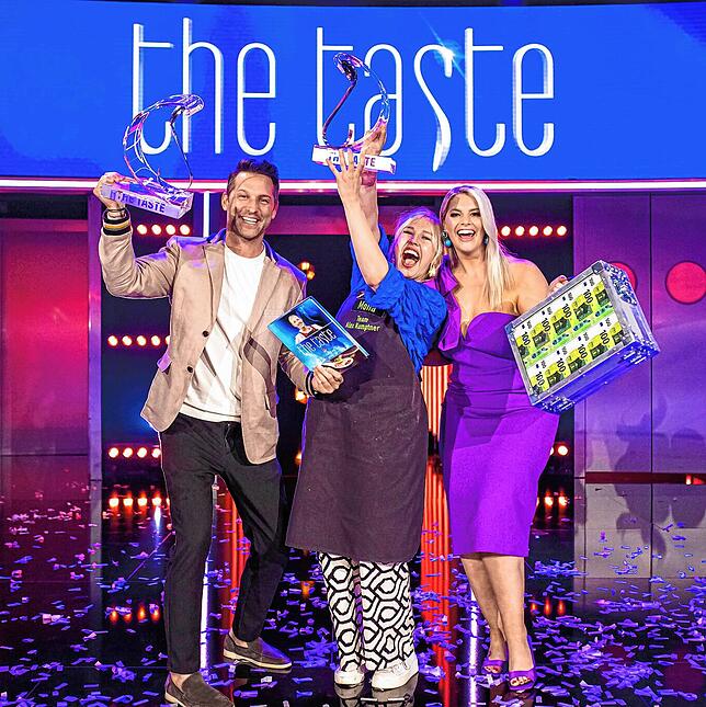 Freude und Erleichterung zugleich: Mona Hiermaier aus Konstanz freut sich über ihren Sieg bei der TV-Kochshow „The Taste“. ...