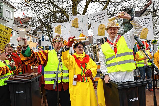 Bild 32: So bunt war der Rathaussturm in Radolfzell